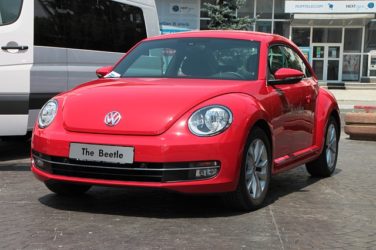 Photo of a Volkswagen Beetle, One of the Models Equipped with a Defeat Device that Spawned Multiple Lawsuits over Emissions Test Fraud. Shows an Example of How the WV Volkswagen Emissions Attorneys at Hendrickson & Long, PLLC Can Help ou Learn about and Pursue Your Emissions Test Fraud Claim.